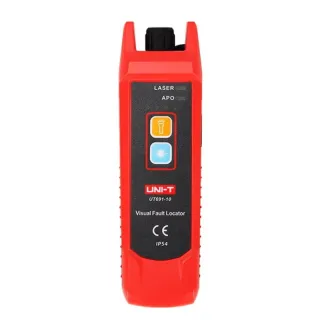 UNI-T UT691-10 Visual Fault Locator 10mW Laser Output 8-10km Fiber Range LED Flashlight USB Rechargeable Fiber Tester
