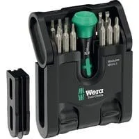 Tool-Check Modular Micro 1, Bit-Satz schwarz/grün, 21-teilig, inkl. Handhalter Kraftform Micro 4mm