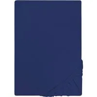Castell - Markenbettwäsche Spannbettlaken Jersey in Gr. 90x200, 140x200 oder 180x200 cm, Jersey, Gummizug: rundum, (1 Stück), aus Baumwolle, für Matratzen bis 22 cm Höhe, Bettlaken, Spannbetttuch
