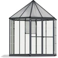 Palram - Canopia Gewächshaus Oasis, BxTxH: 213 x 247 x 266 cm, 0,6 mm Wandstärke