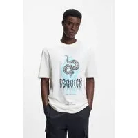 HUGO T-Shirt mit Frontprint