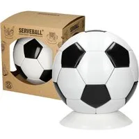elasto Servierplatte Serveball 'Victory' Fußball Couchbar für Snacks & Getränke