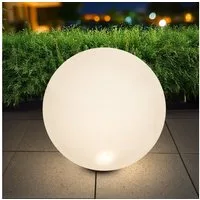 esotec LED Gartenleuchte Solar Leuchtkugel Liana D50cm multicolor, Fb, 2x Erdspieße 102642, LED fest integriert
