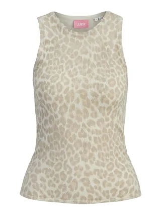 JJXX - JXEVELYN COMFY PRINT TOP KNIT moonbeam - Gr. - M