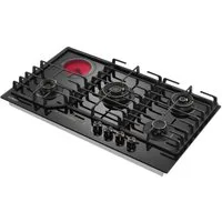 KB Elements Gas-Kochfeld ELK131GH5, Kupfer- und Aluminium-Brenner, Gusseisenrost
