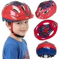 MARVEL Fahrradhelm MARVEL Spider-Man Kinderfahrradhelm Jungen verstellbar 52–56 cm