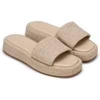 Marc O'Polo Larissa Pantolette Sommerschuh, Strandschuh, Urlaubsschuh zum Schlupfen