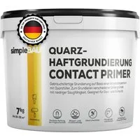 simpleBAU Haftgrund Quarzgrundierung Beton & Fliesen 7 kg – Quarzgrund für Innen & Außen