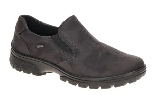 ara SAAS 12-49310 10 dunkel-grau - bequeme Slipper f?r Damen