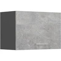 Vicco Hängeschrank R-Line, Beton/Anthrazit, 60 cm Flach (1-St)