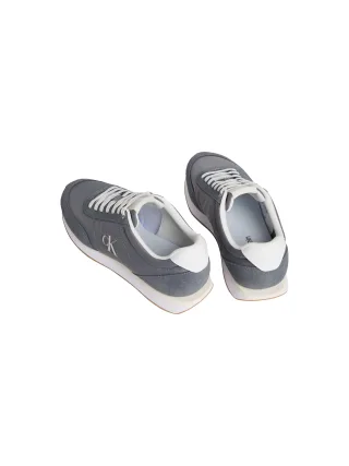 Calvin Klein Jeans Sneaker "RETRO RUNNER ESS MIX MAT" Freizeitschuh, Halbschuh, Schnürschuh mit Logo-Emblem