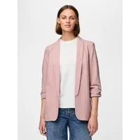 pieces Blusenblazer PCBOSELLA 3/4 BLAZER NOOS Materialmix, regular fit
