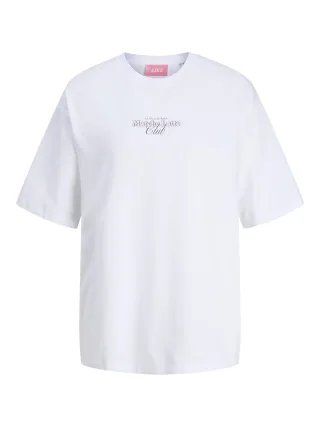 JJXX - JXLATTE SS LOOSE TEE JRS Weiß - Gr. - XS