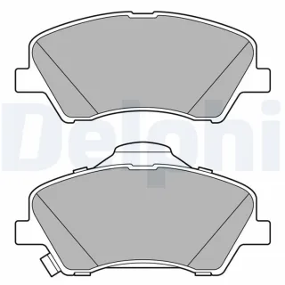 Delphi Bremsbel?ge vorne Hyundai Accent Solaris Kia Rio Stonic