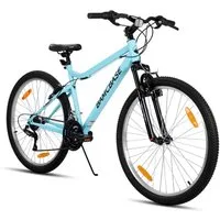 HILAND Mountainbike, Mit 18-Gang, Doppel-V-Bremsen, Schutzblechen, für Frauen konzipiert