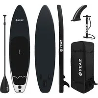 YEAZ Inflatable SUP-Board NALU - EXOTRACE PRO - SET SUP Board und Kit, Inflatable SUP Board, (Set), inkl. Zubehör wie Paddel, Handpumpe und Rucksack