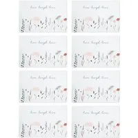Zeller Present Platzset "Flowers", Florales Motiv, 8er Set, Kunststoff