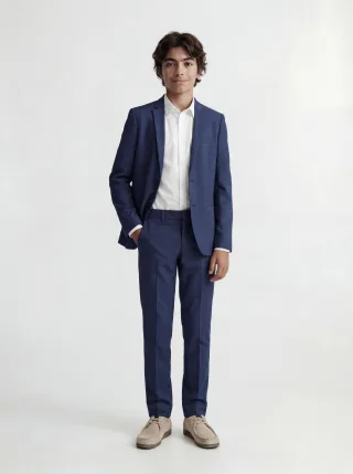 JACK&JONES - JPRSOLARIS TROUSER NOOS JNR Medieval Blue - Gr. - 176