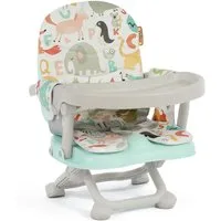 OUNUO Kinderstuhl Sitzerhöhung Baby Tragbar Stuhl Booster Sitz mit Tablett Klappbar