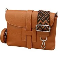 Adel Bags Schultertasche Helen Umhängetasche aus echtem Leder mit 2 verstellbaren Riemen