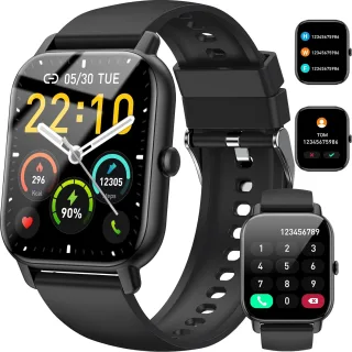 Nerunsa P66D Smartwatch black