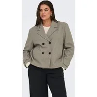 ONLY CARMAKOMA Kurzjacke CARFREJA LIFE SHORT DB JACKET OTW NOOS