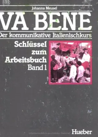 Va bene Schlüssel zum Arbeitsbuch