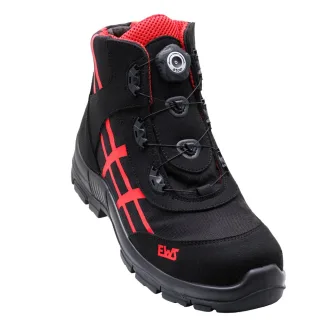 Sicherheitsschuhe | EWS | Dynamic Safety S3 - Red Edition | Stahlkappe | Größe 38-48 | Arbeitsschutz Größe:EU 38 / UK 5