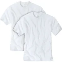 TOM TAILOR T-Shirt Herren-Unterhemd 2er-Pack Single-Jersey Uni