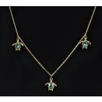 PAUL HEWITT Kette mit Anhänger Paul Hewitt Halskette Damen Aquamarine PH-JE-1580