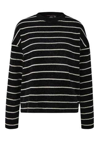 qs - Strickpullover schwarz - Gr. - XL