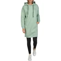 DENIMFY Sweatkleid Damen Kapuzenpullover DFAnna Oversize Freizeitkleid mit Kapuze
