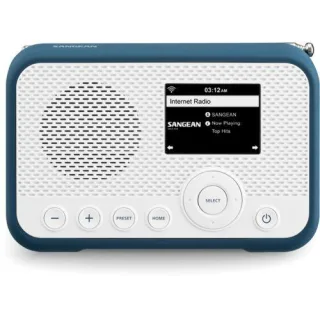 Sangean WFR-39 White - Ink Blue