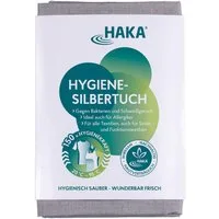 HAKA Hygienesilbertuch gegen Schweiß & Bakterien 1 Stk. Spezialwaschmittel