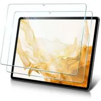 SmartUP Displayschutzglas 2X 9H Schutzglas für Samsung Galaxy Tab S8 Plus + Panzerglas Display für Samsung Galaxy Tab S8 Plus +, Displayschutzglas