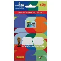 Panini Sammelkarte 2026 FIFA World Cup Sticker Multipack