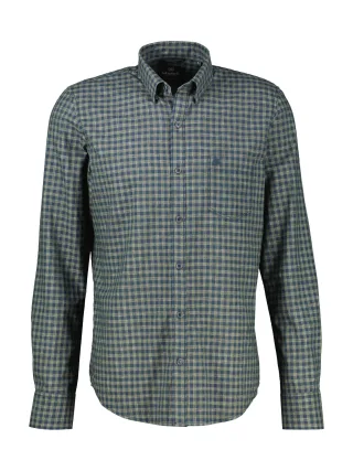 LERROS - BUTTON DOWN BASIL GREEN - Gr. - L