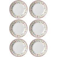 Ritzenhoff & Breker Frühstücksteller Shanti Dessertteller ø 20 cm 6er Set, (6 St)