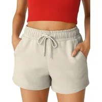R-CAMP Shorts Kurze Hosen Damen Sweatshorts (Packung, 1-tlg., kurze shorts damen) Baumwolle, Hautfreundlich und atmungsaktiv