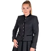 Hammerschmid Trachtenjanker Lodenjacke Damen - EBBS - schwarz