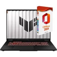 Asus TUF Gaming 18"WUXGA, RTX 5060, Windows 11 Pro inkl. MS Office 2024 Pro Gaming-Notebook (45,7 cm/18 Zoll, AMD AMD Ryzen 7 260 260, Nvidia GeForce RTX 5060, 16 GB, 0 GB HDD, 512 GB SSD, Windows 11 Pro 64Bit + MS Office 2024, Beleuchtete Tastatur)
