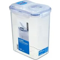 LOCK & LOCK Frischhaltedose Frischhaltedose 1,8 l Classic Special mit Schütte blau, Polypropylen und Silikon, (1-tlg), Frischhaltedose, Ø10,8cm, Polypropylen und Silikon
