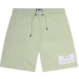 Weekend Offender - "Parma" Sweat-Shorts für Herren (Minzgrün/Weiß)