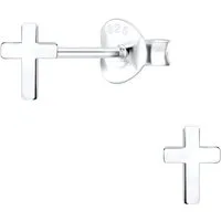ALEXANDER YORK Paar Ohrstecker KREUZ, 2-tlg. (Ohrstecker), 925 Sterling Silber