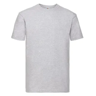 Fruit of the Loom - "Super Premium" T-Shirt für Herren/Damen Unisex (Grau meliert)