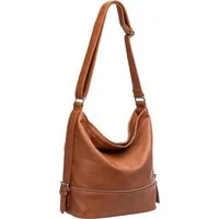 Caspar Schultertasche TS732 große Damen XL Umhängetasche