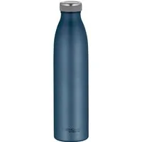 THERMOcafé Isolierflasche TC BOTTLE, aus doppelwandigem Edelstahl, spülmaschinenfest, gummierter Drehverschluss, absolut dicht bei Kohlensäure
