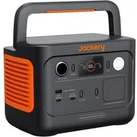 Jackery Stromerzeuger Explorer 240 v2 Tragbare Powerstation, 256Wh LiFePO4 Solargenerator, 0,6 in kW, 300W AC/100W USB-C Ausgang, für Camping, Reise, Notfall