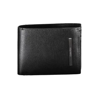 Lederbrieftasche Schwarz