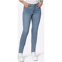 Witt Bequeme Jeans 5-Pocket-Jeans leicht vertieft